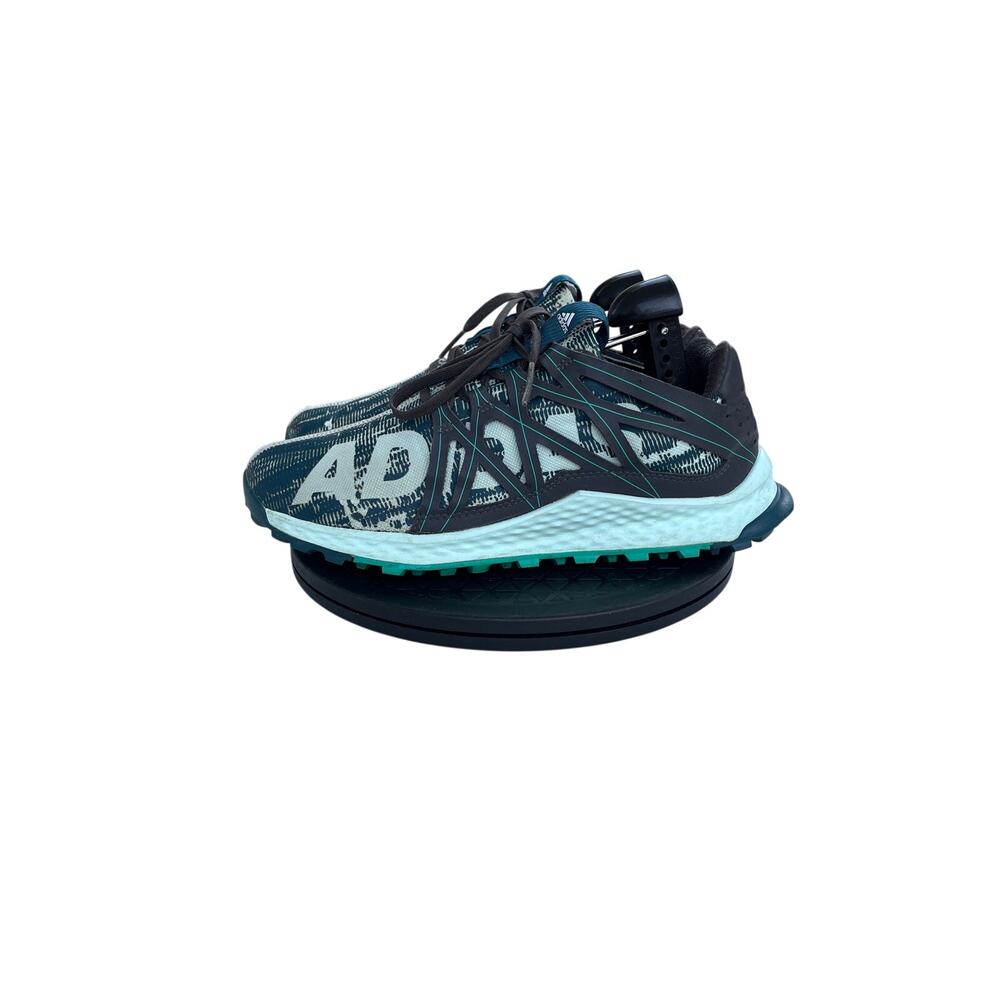 Adidas Vigor Bounce Women's Trail Running Sneakers Shoes Size 8 Gray Green